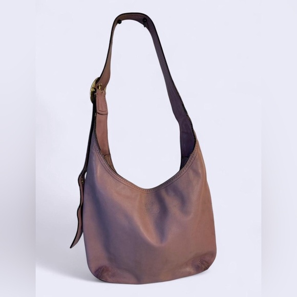 Coach Purple Leather Ergo 33 - Picture 1 of 10